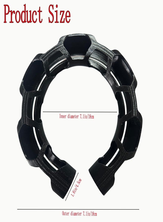 Delllala Snake Climbing Rings for Ball Python&Corn Snake Enrichment Toys for Reptiletank Accessories-Terrarium, Habitat Decor for Hermit Crab Lizards Geckos - Image 2